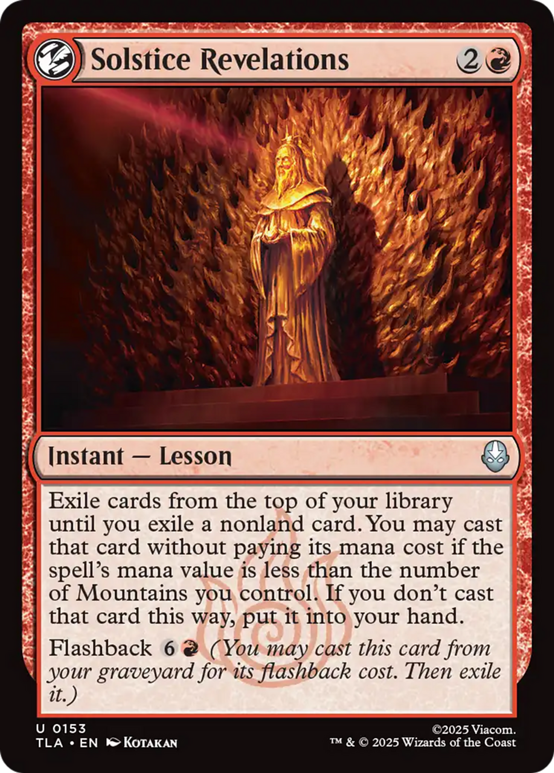 Solstice Revelations — Avatar: The Last Airbender — Magic: The Gathering