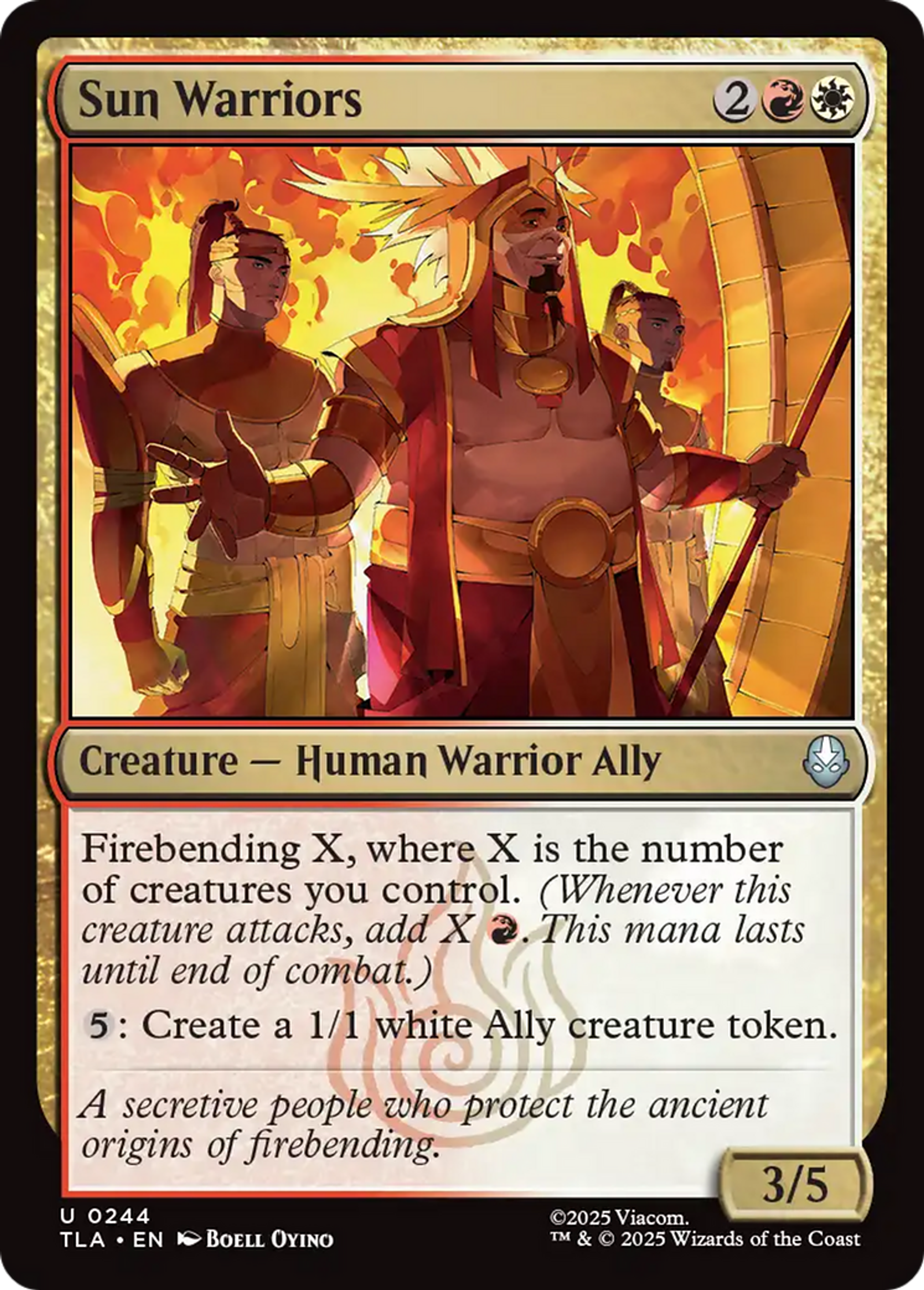 Sun Warriors — Avatar: The Last Airbender — Magic: The Gathering