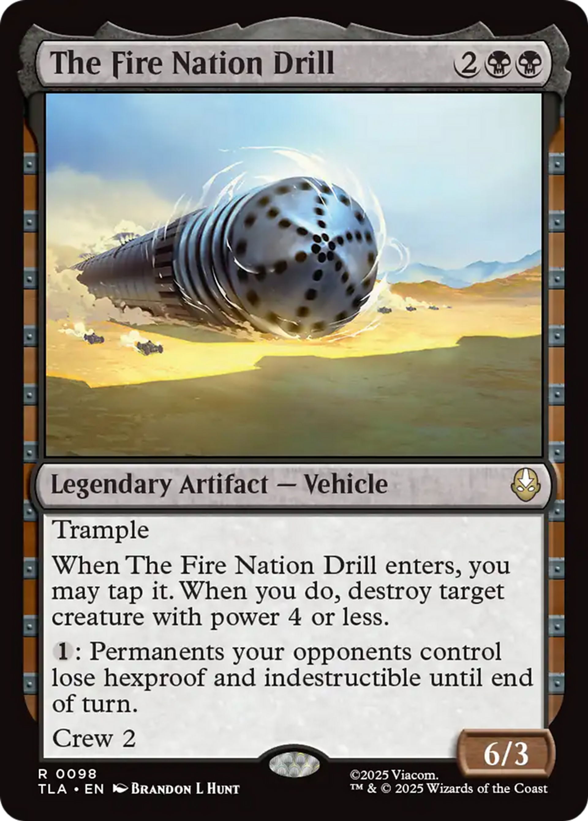 Foreuse de la Nation du Feu — Avatar: The Last Airbender — Magic: The Gathering