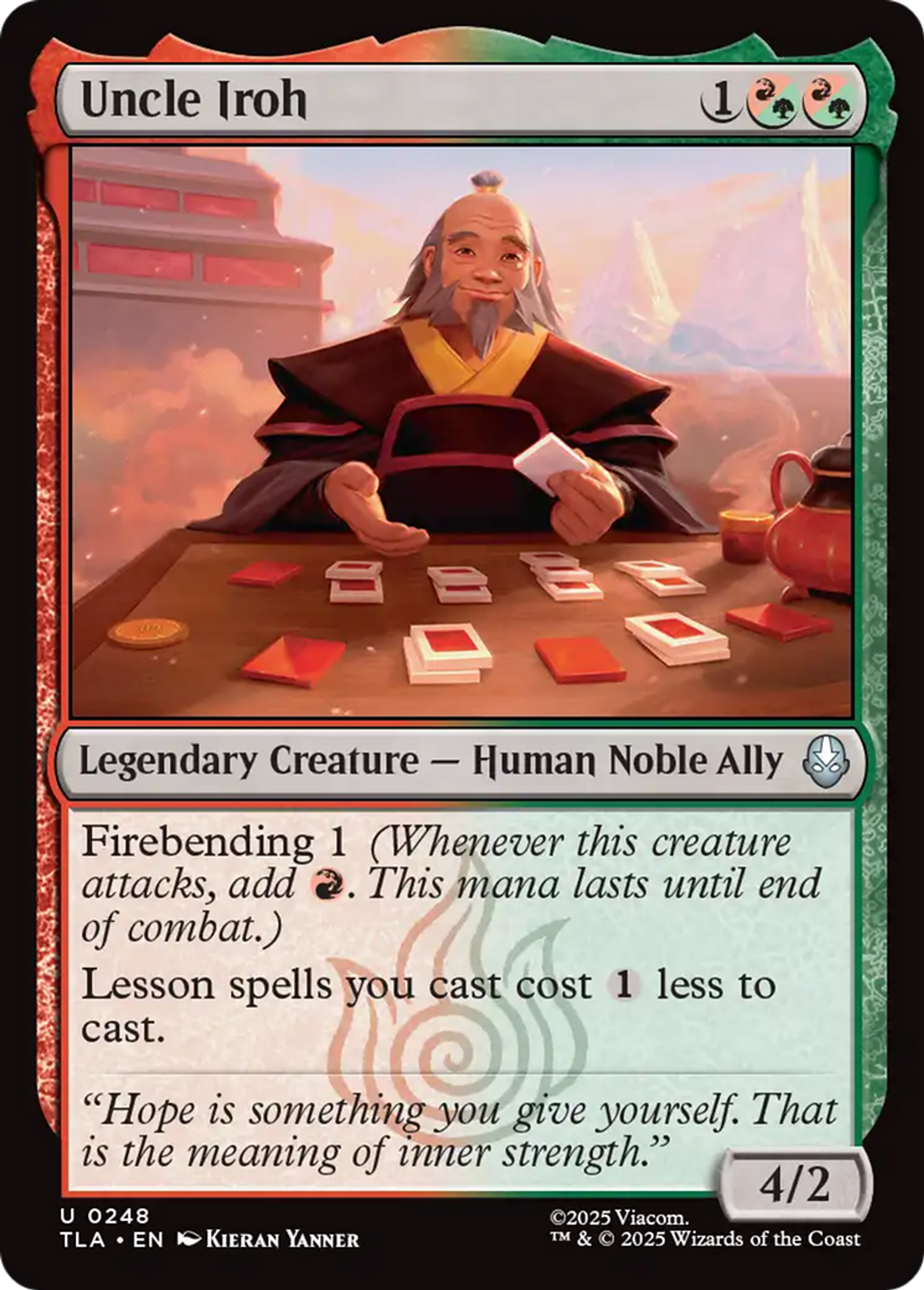 Uncle Iroh — Avatar: The Last Airbender — Magic: The Gathering