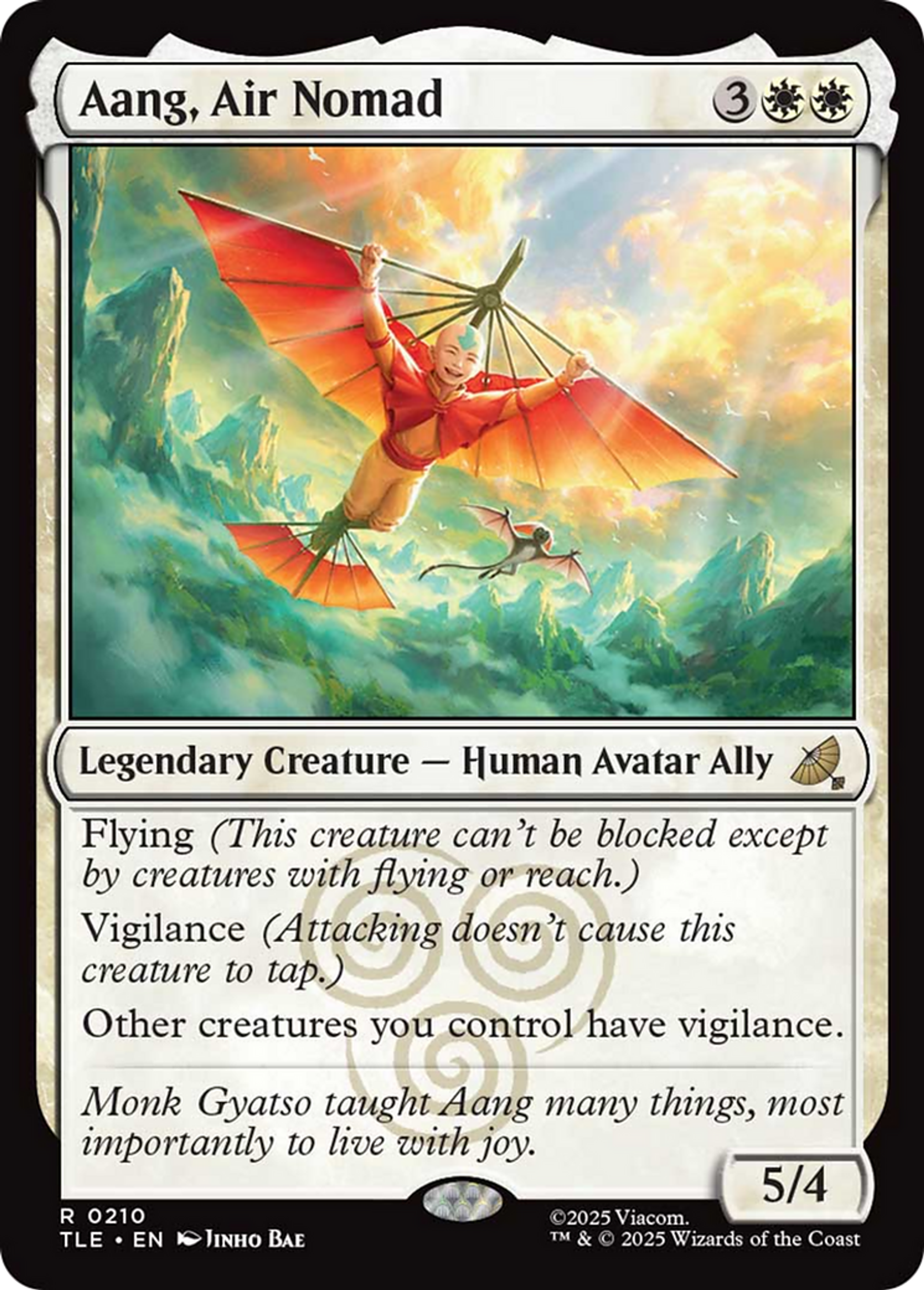 Aang, nomade de l'Air — Avatar: The Last Airbender Eternal — Magic: The Gathering