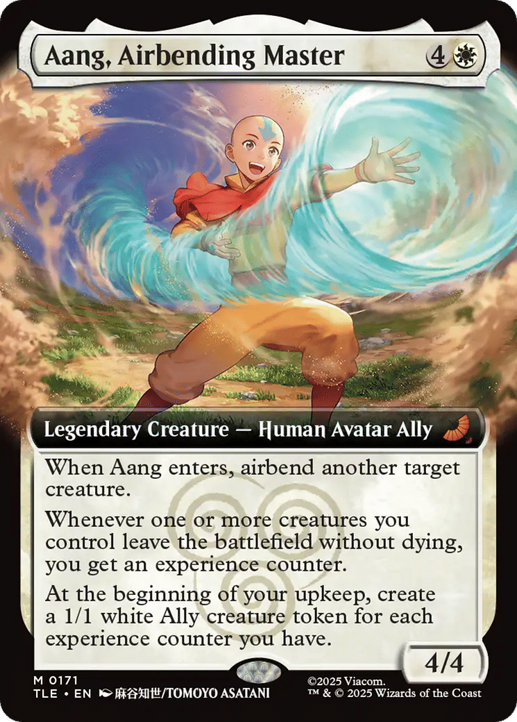 Aang, Airbending Master — Avatar: The Last Airbender Eternal — Magic: The Gathering
