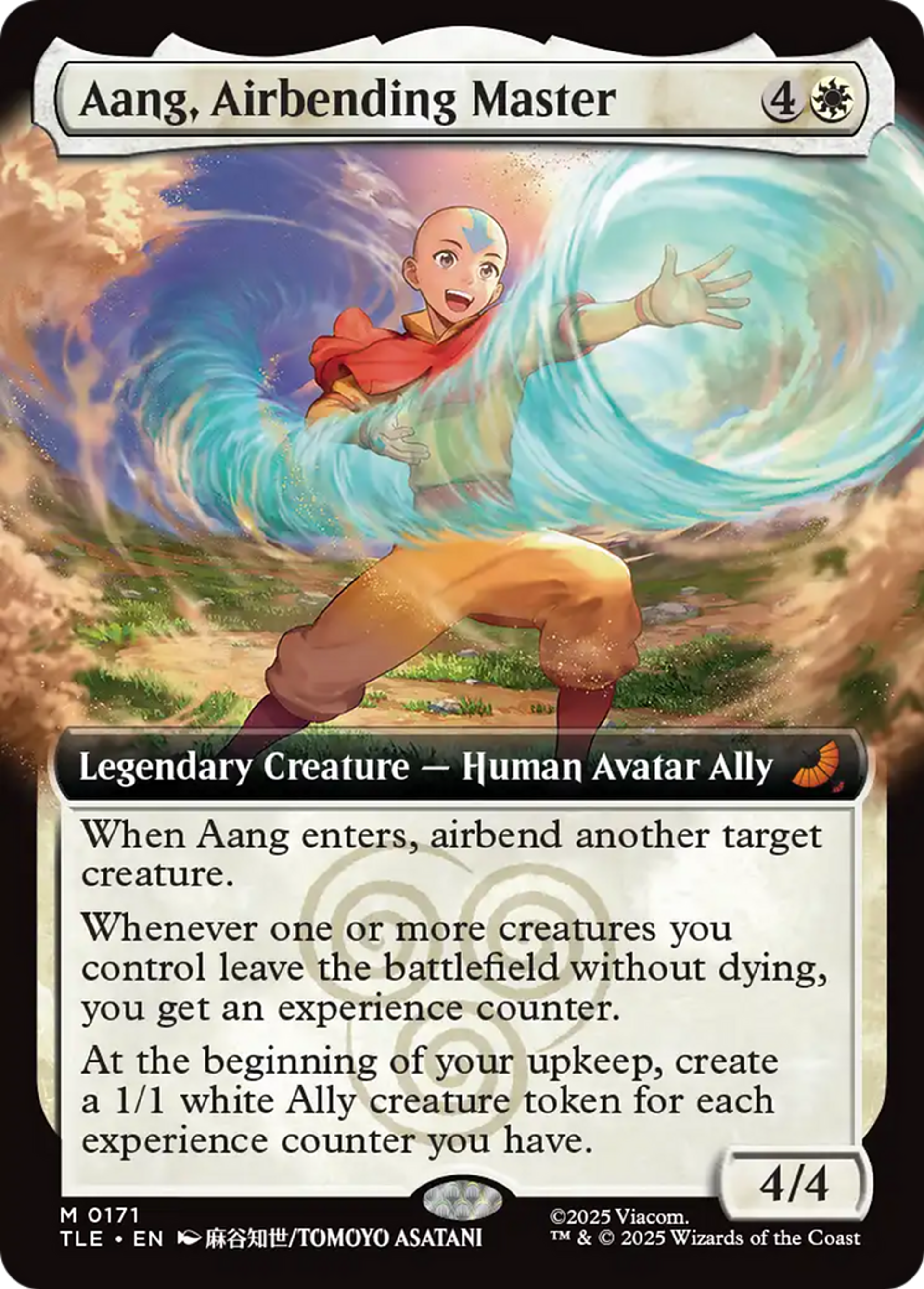 Aang, Airbending Master — Avatar: The Last Airbender Eternal — Magic: The Gathering