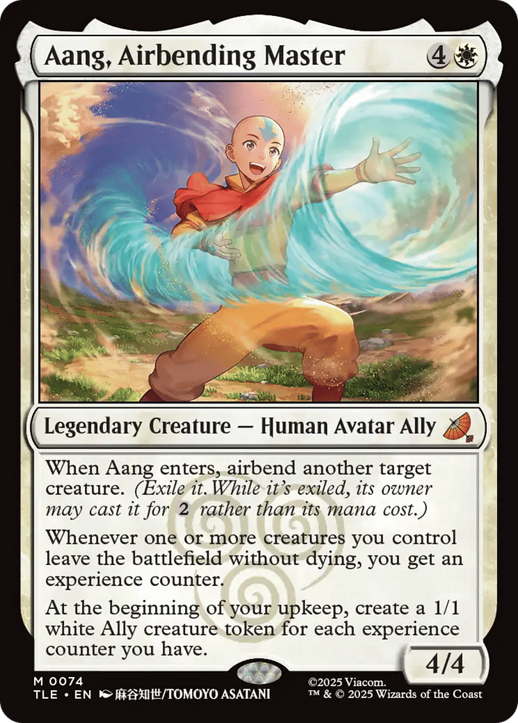 Aang, Airbending Master — Avatar: The Last Airbender Eternal — Magic: The Gathering