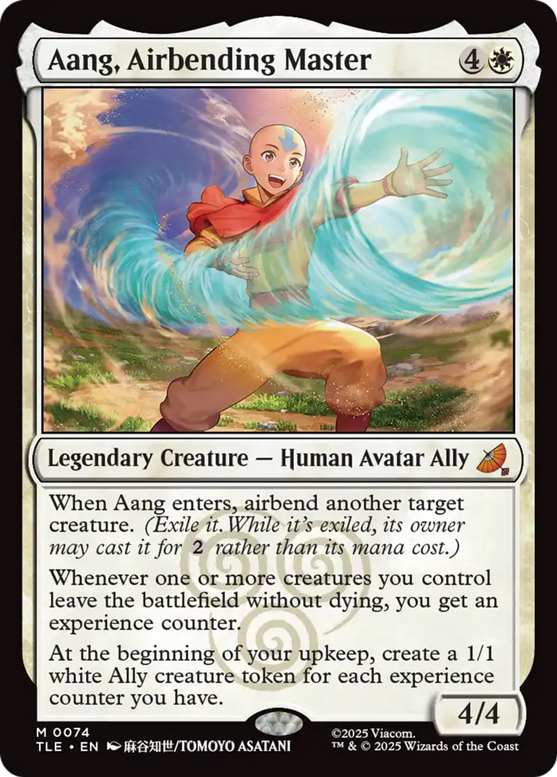 Aang, maître de l'Air — Avatar: The Last Airbender Eternal — Magic: The Gathering