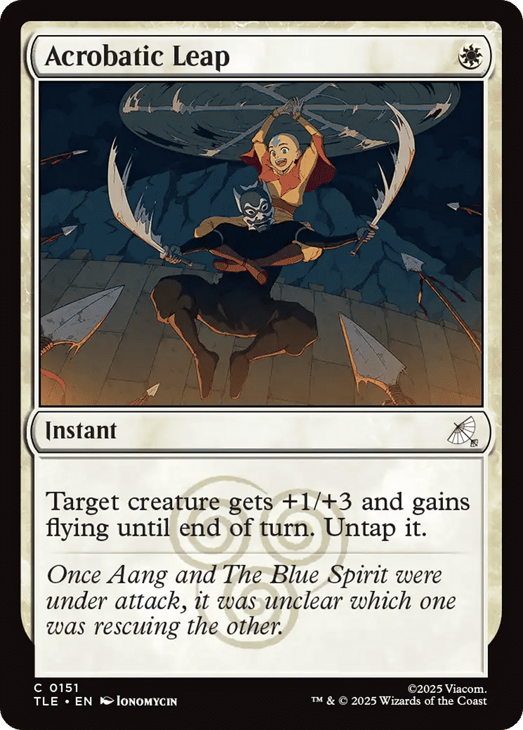 Acrobatic Leap — Avatar: The Last Airbender Eternal — Magic: The Gathering