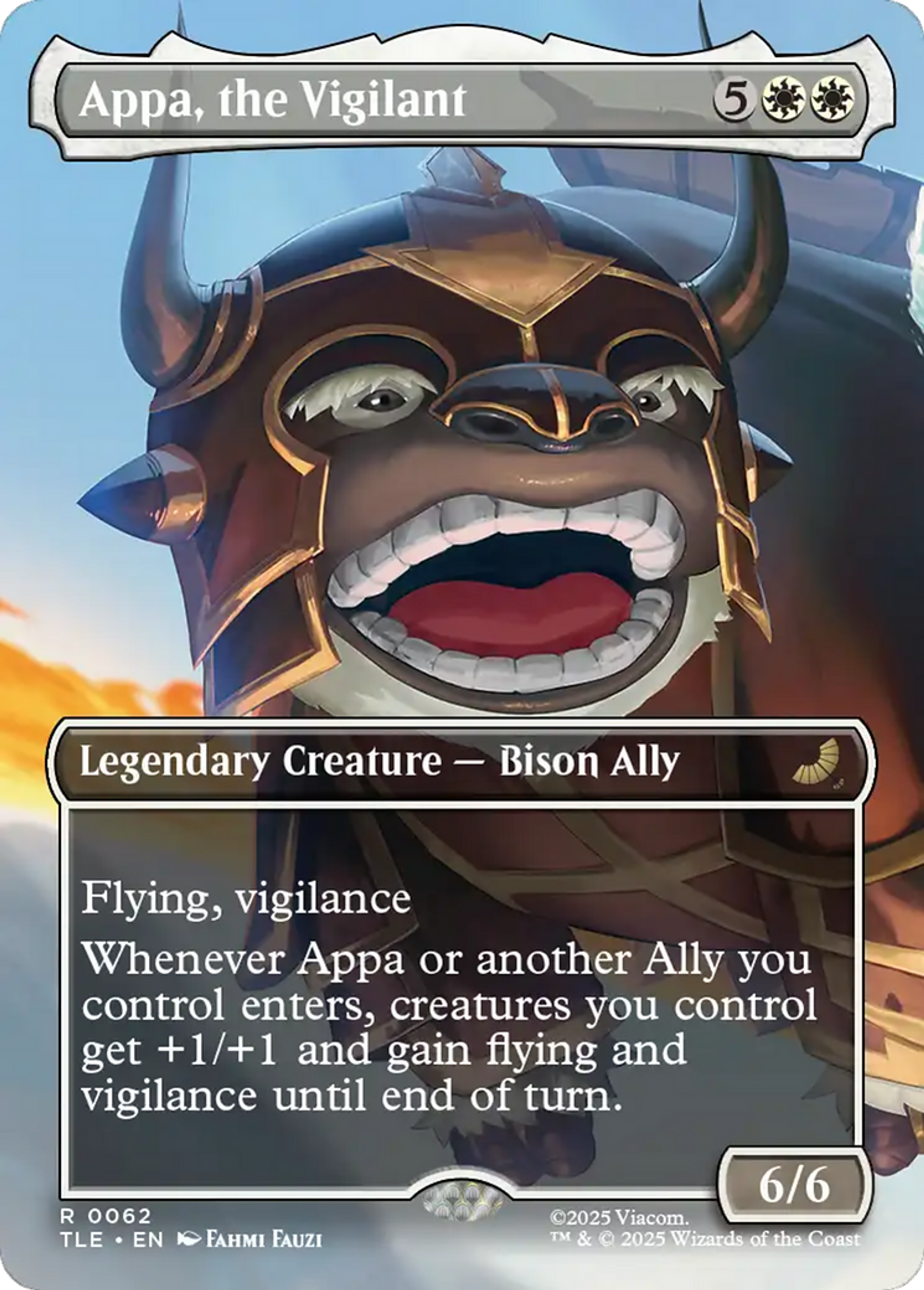 Appa, éclaireur vigilant — Avatar: The Last Airbender Eternal — Magic: The Gathering