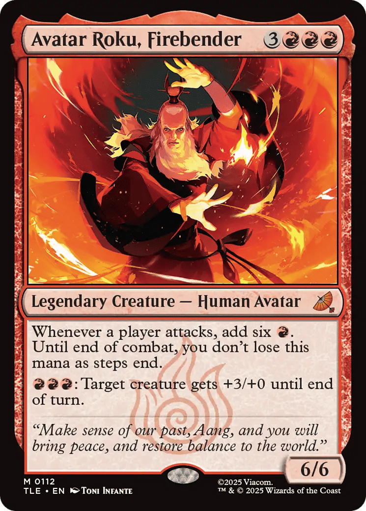 Avatar Roku, Firebender — Avatar: The Last Airbender Eternal — Magic: The Gathering