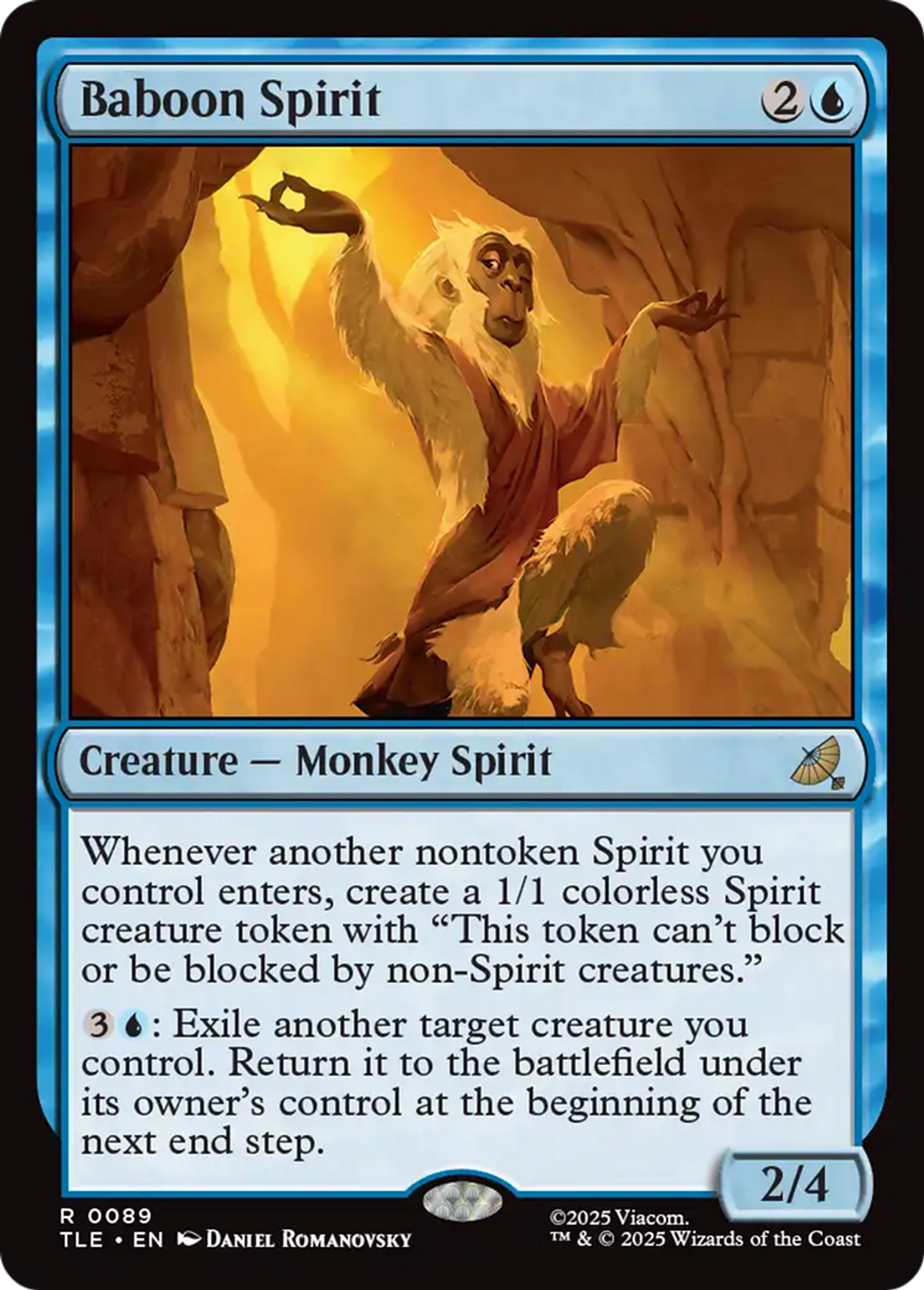 Baboon Spirit — Avatar: The Last Airbender Eternal — Magic: The Gathering