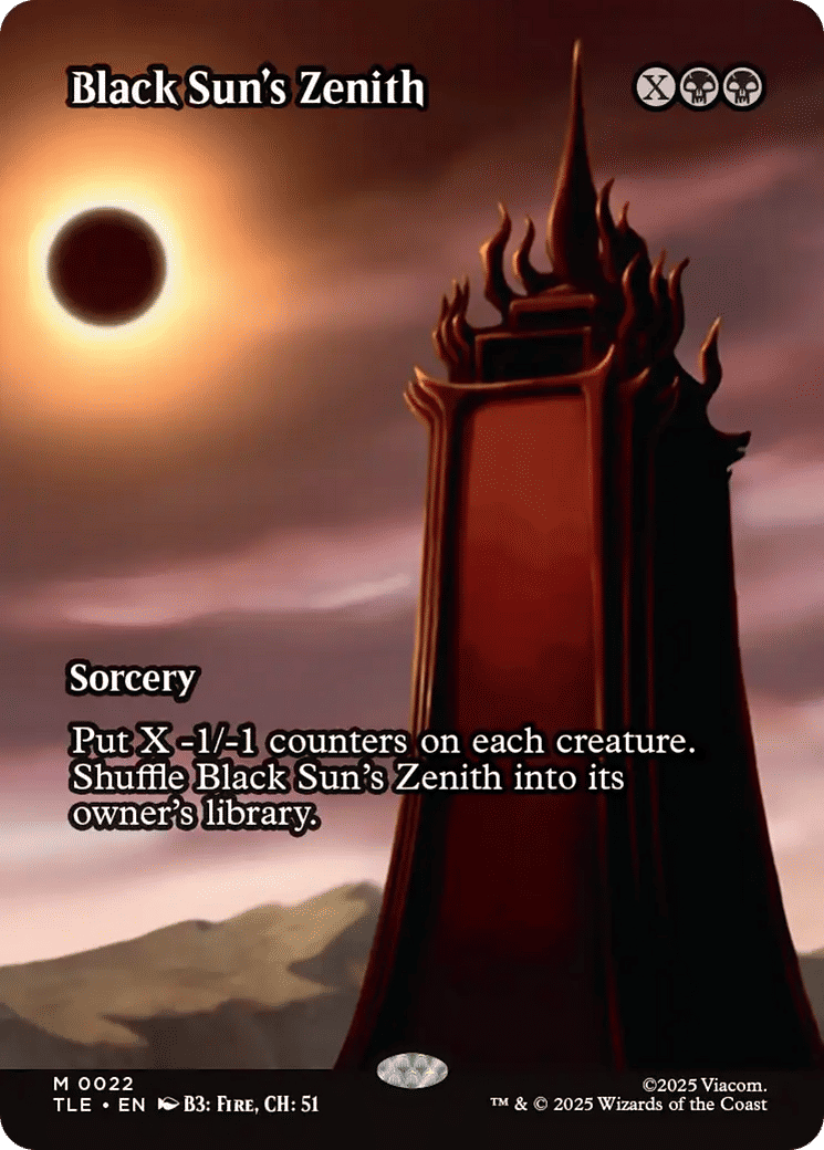 Black Sun's Zenith — Avatar: The Last Airbender Eternal — Magic: The Gathering