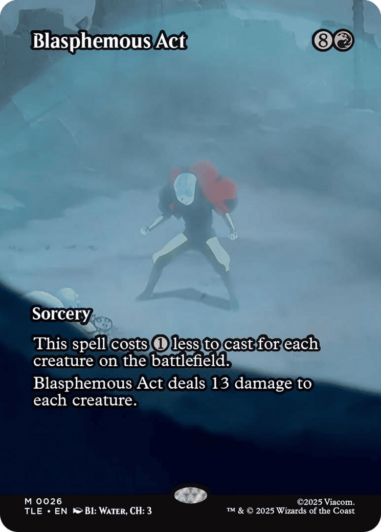 Blasphemous Act from Avatar: The Last Airbender Eternal - Magic: The Gathering