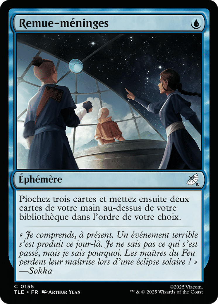 Remue-méninges — Avatar: The Last Airbender Eternal — Magic: The Gathering