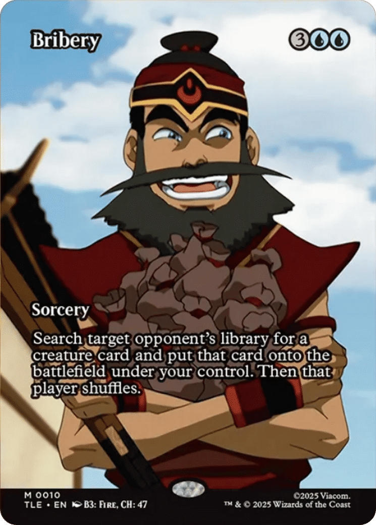 Bribery — Avatar: The Last Airbender Eternal — Magic: The Gathering