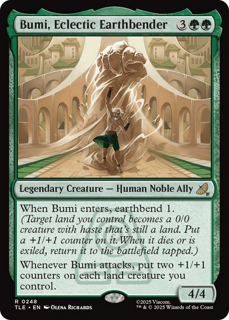 Bumi, Eclectic Earthbender — Avatar: The Last Airbender Eternal — Magic: The Gathering