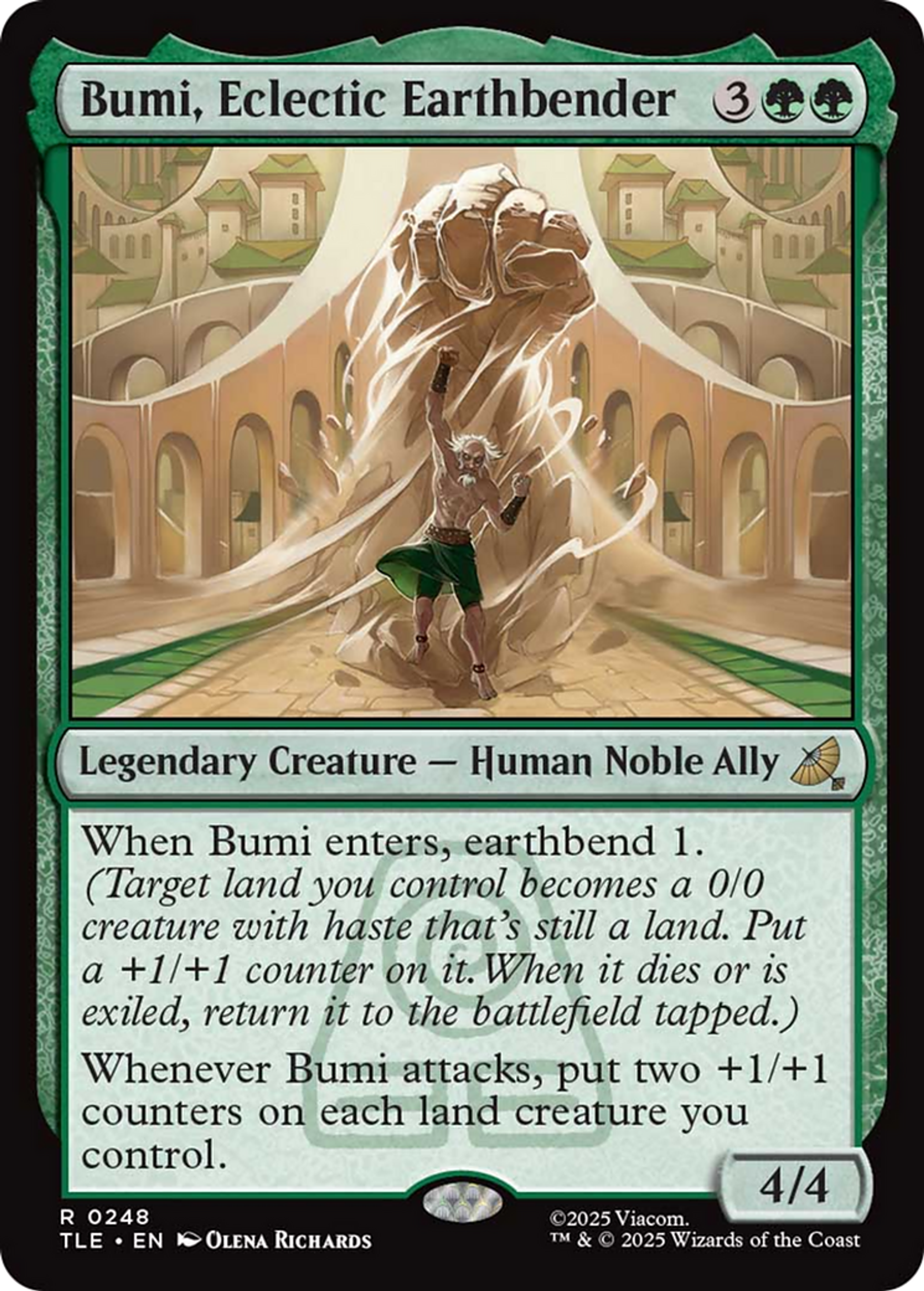 Bumi, Eclectic Earthbender — Avatar: The Last Airbender Eternal — Magic: The Gathering