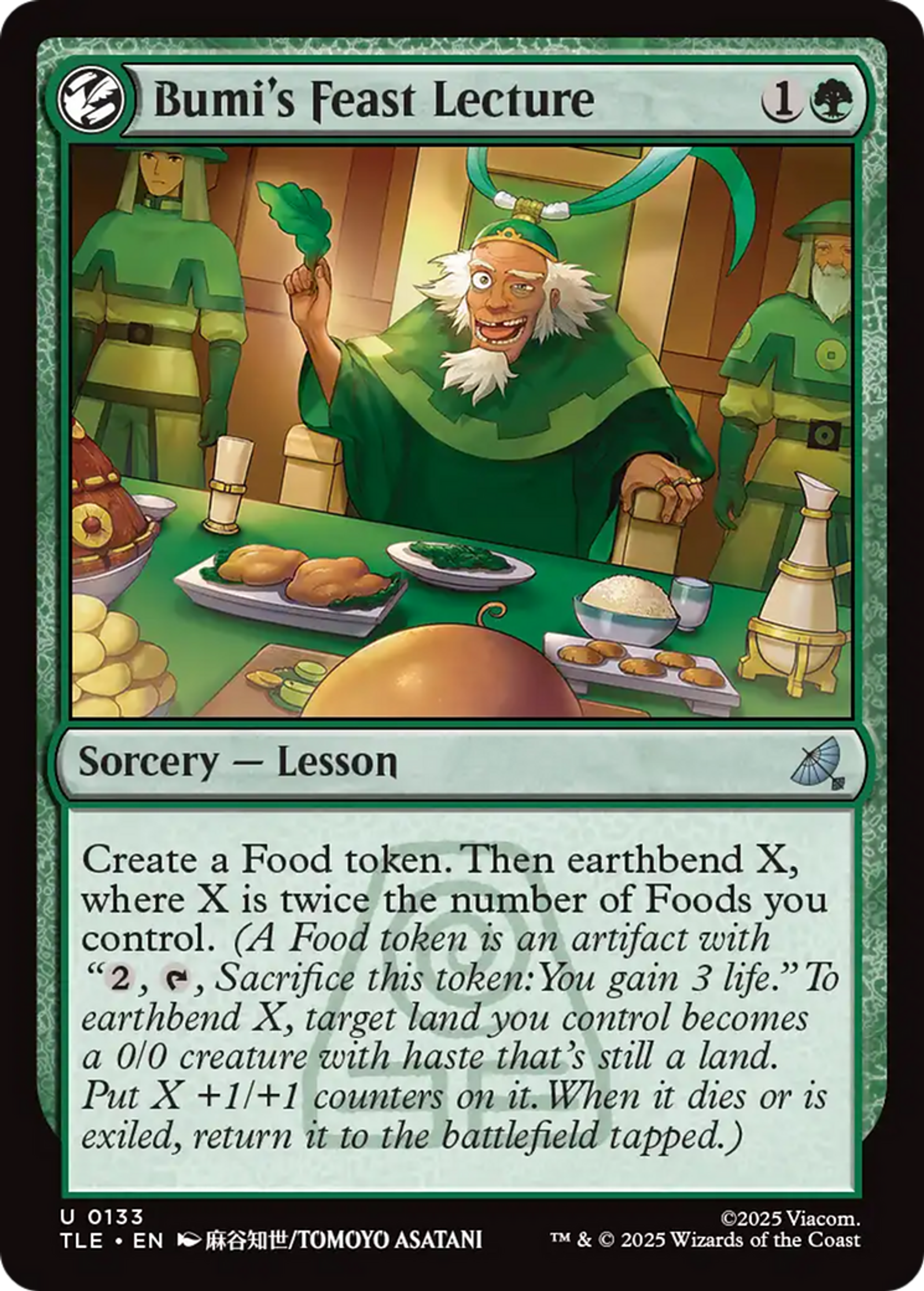 Bumi's Feast Lecture — Avatar: The Last Airbender Eternal — Magic: The Gathering