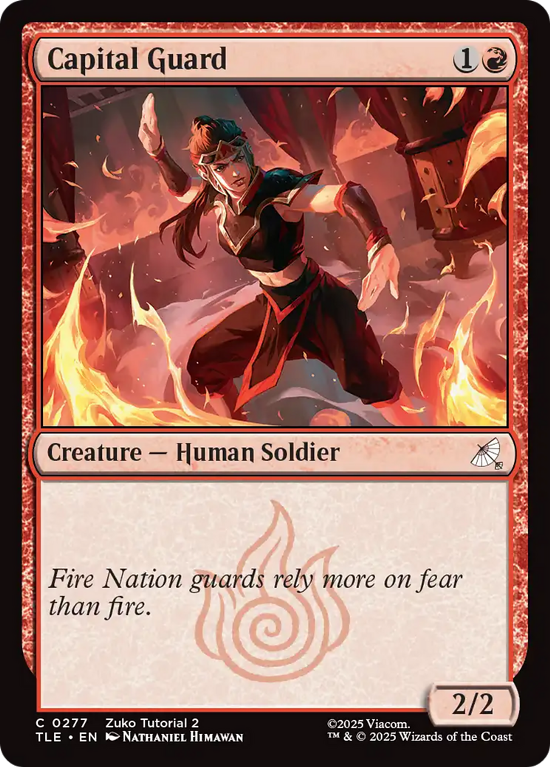 Garde de la capitale — Avatar: The Last Airbender Eternal — Magic: The Gathering