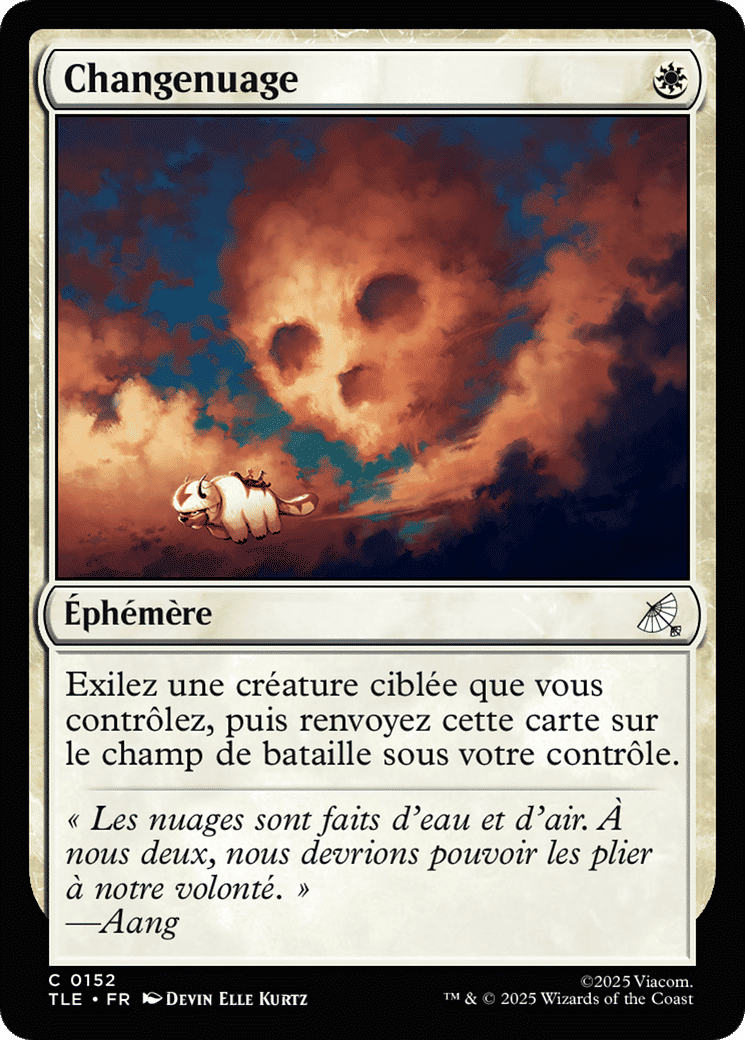 Changenuage — Avatar: The Last Airbender Eternal — Magic: The Gathering