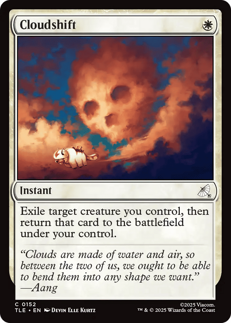 Cloudshift — Avatar: The Last Airbender Eternal — Magic: The Gathering