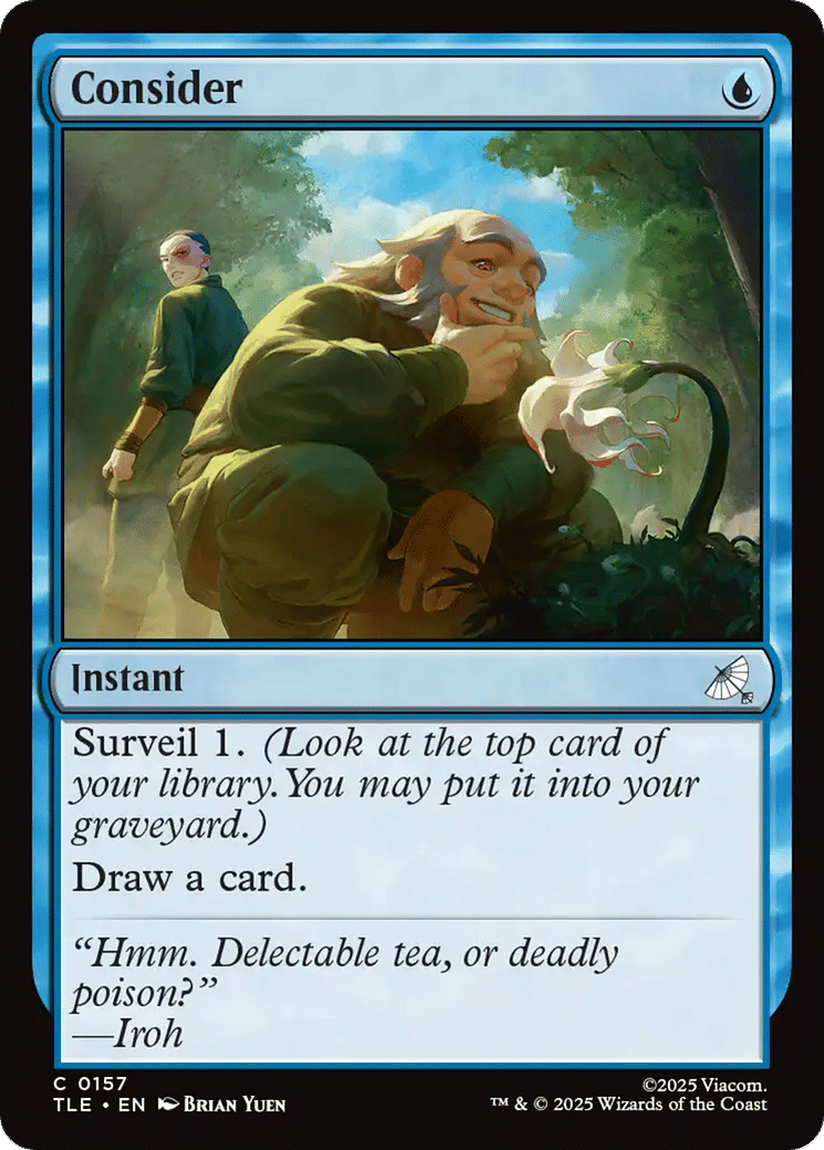 Consider — Avatar: The Last Airbender Eternal — Magic: The Gathering