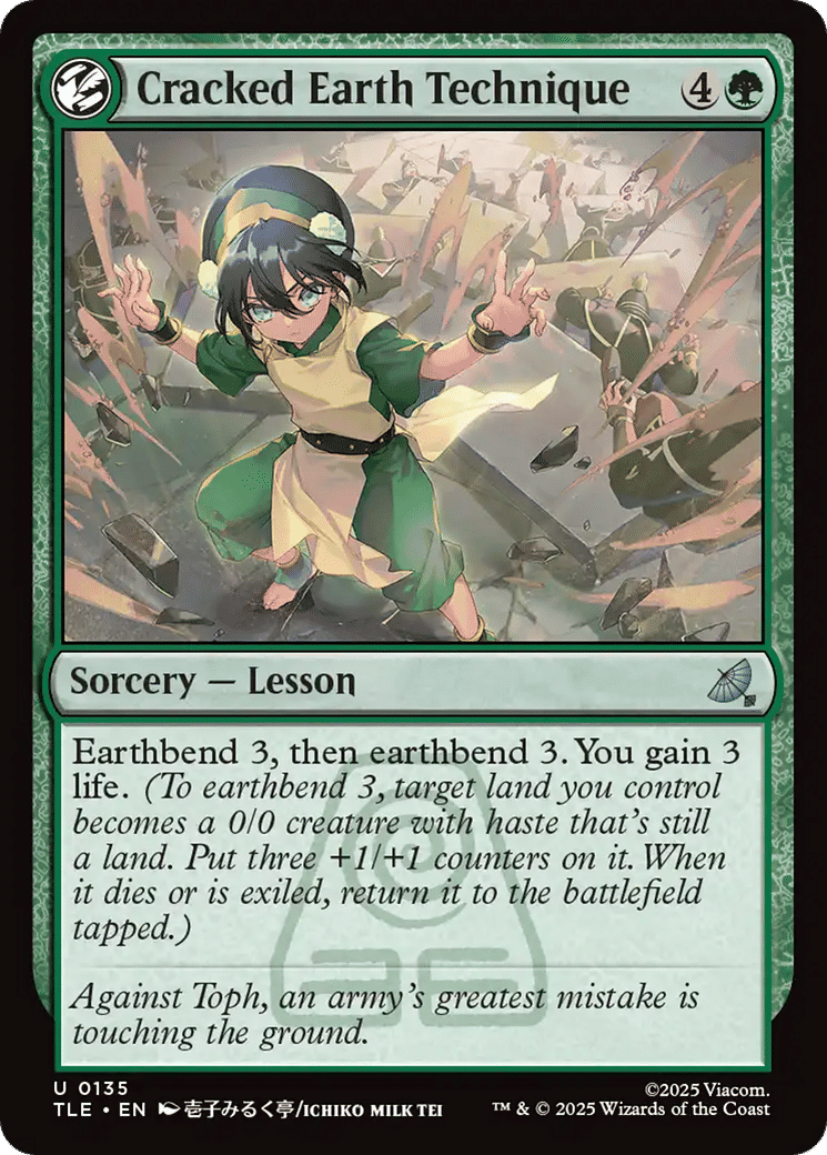 Cracked Earth Technique — Avatar: The Last Airbender Eternal — Magic: The Gathering