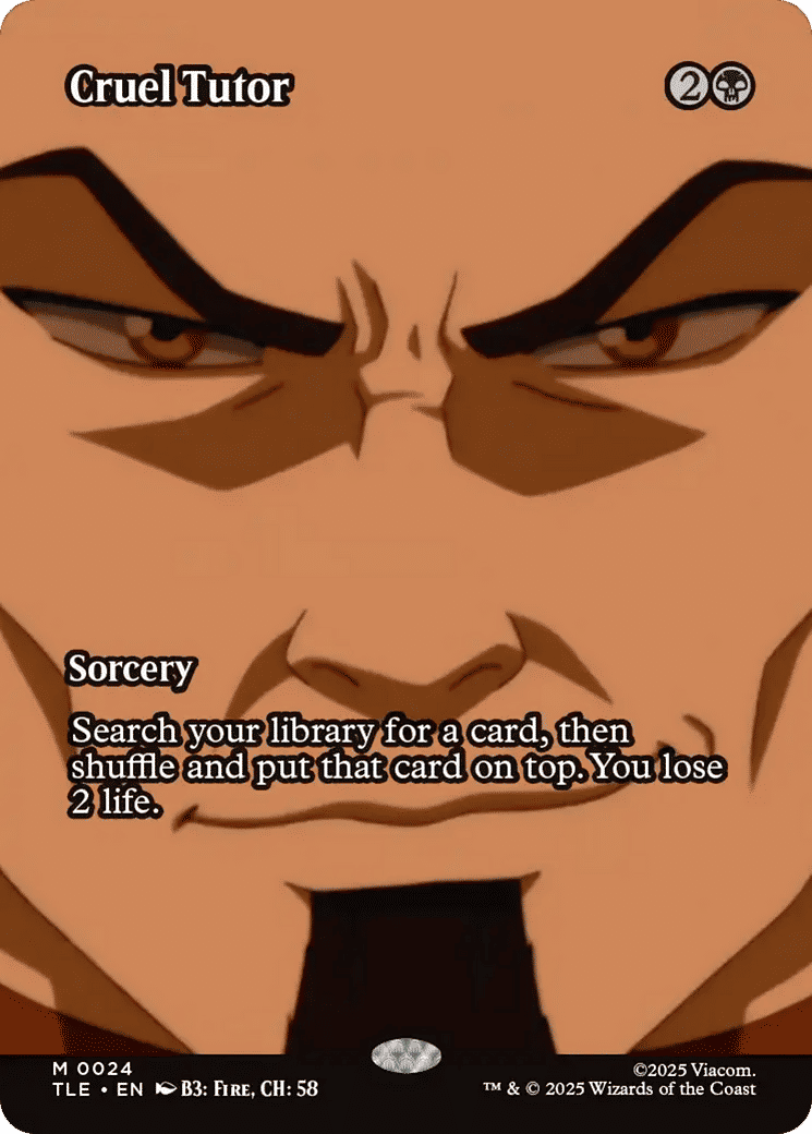 Cruel Tutor — Avatar: The Last Airbender Eternal — Magic: The Gathering