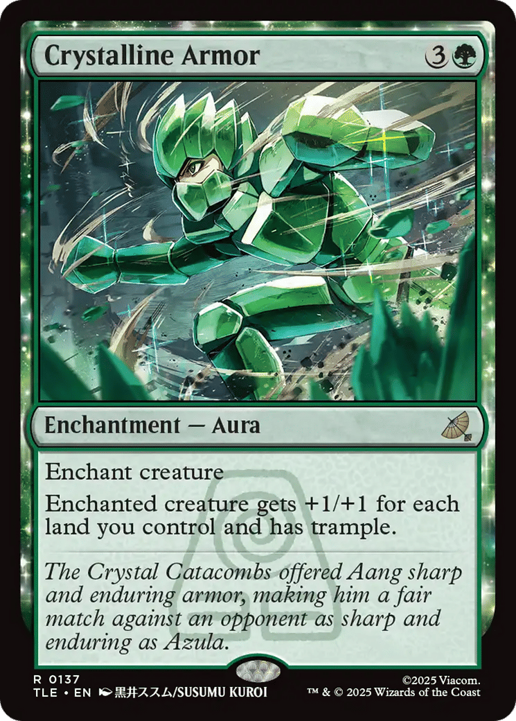 Crystalline Armor — Avatar: The Last Airbender Eternal — Magic: The Gathering
