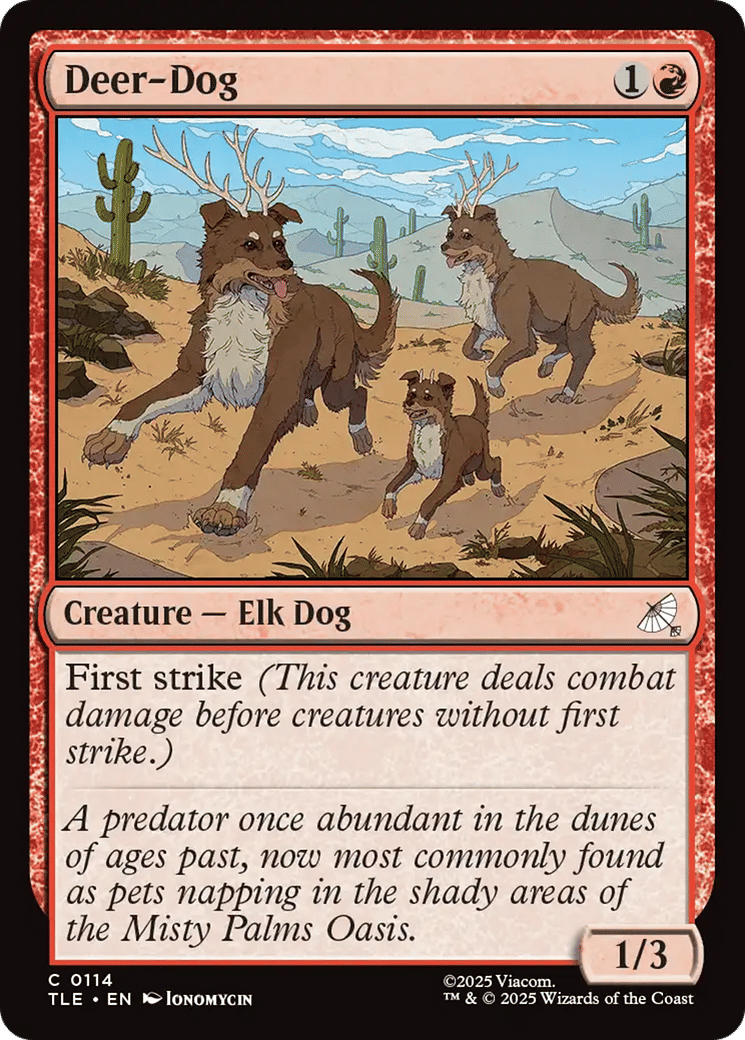 Deer-Dog — Avatar: The Last Airbender Eternal — Magic: The Gathering