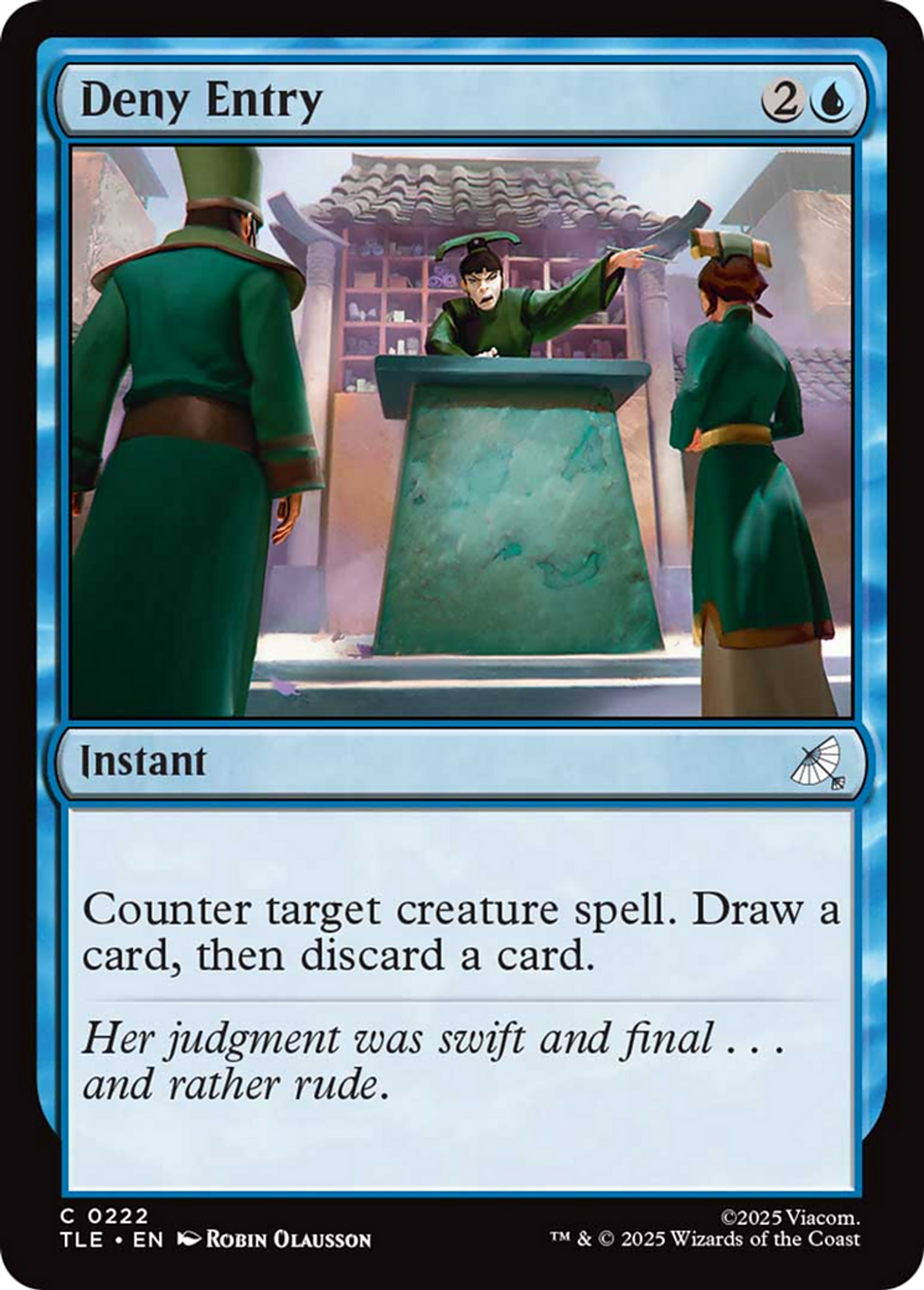 Deny Entry — Avatar: The Last Airbender Eternal — Magic: The Gathering