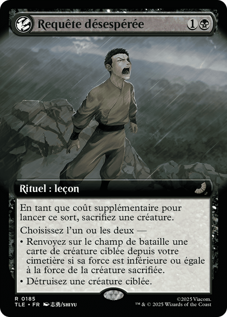 Requête désespérée — Avatar: The Last Airbender Eternal — Magic: The Gathering