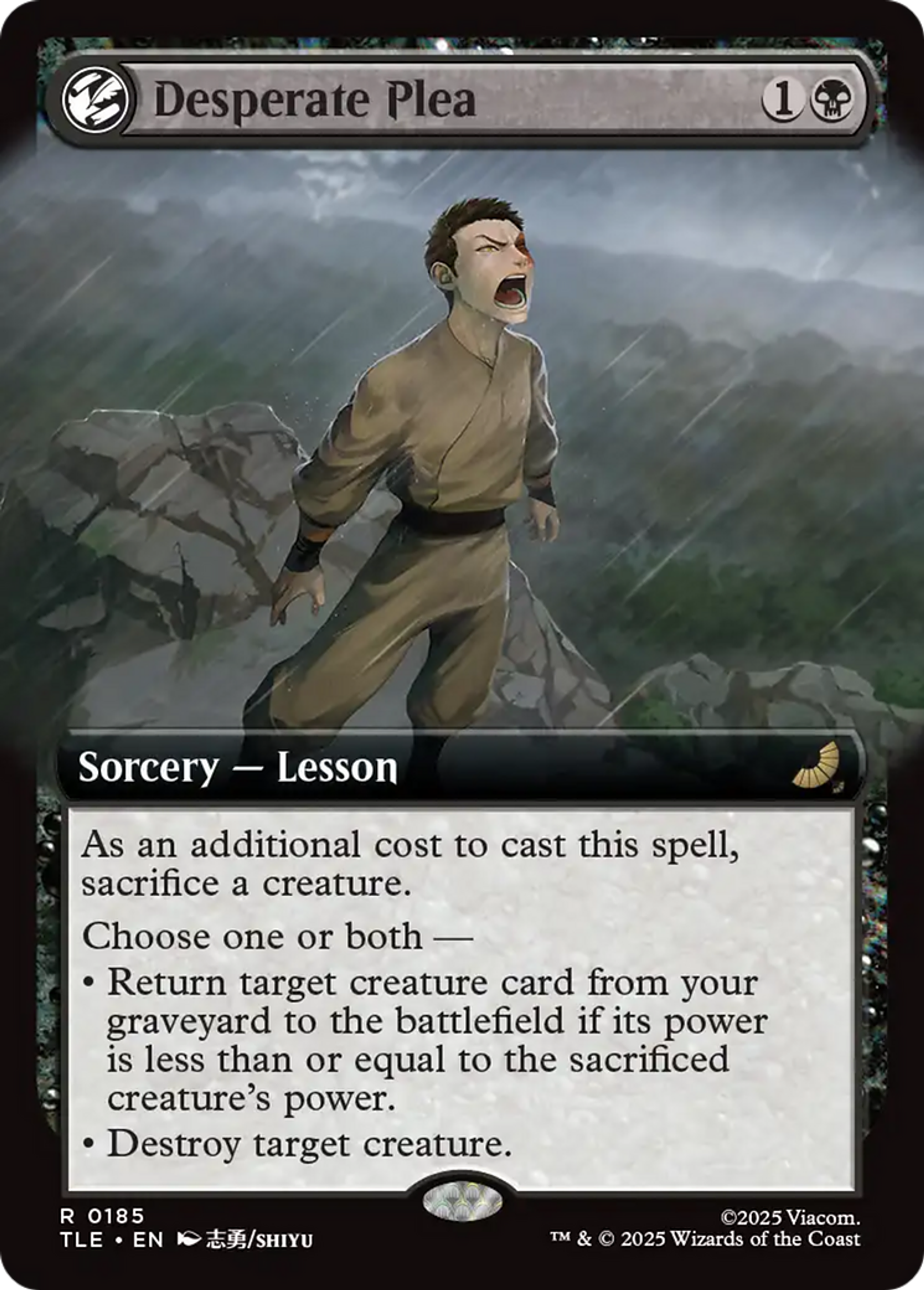 Desperate Plea — Avatar: The Last Airbender Eternal — Magic: The Gathering