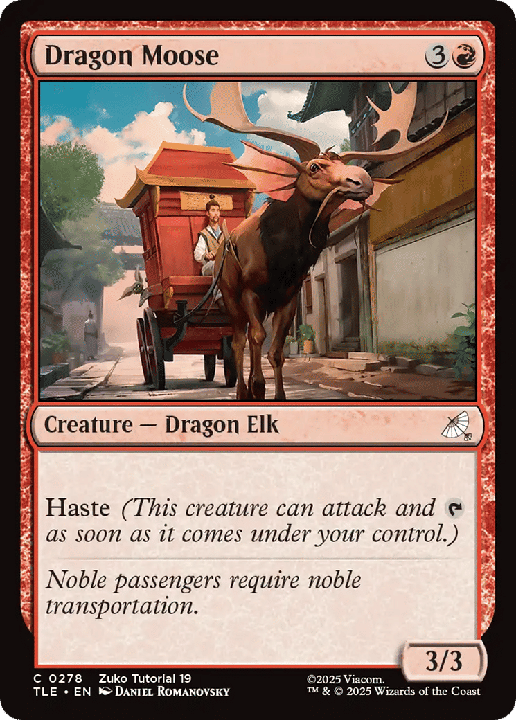 Élan-dragon from Avatar: The Last Airbender Eternal - Magic: The Gathering