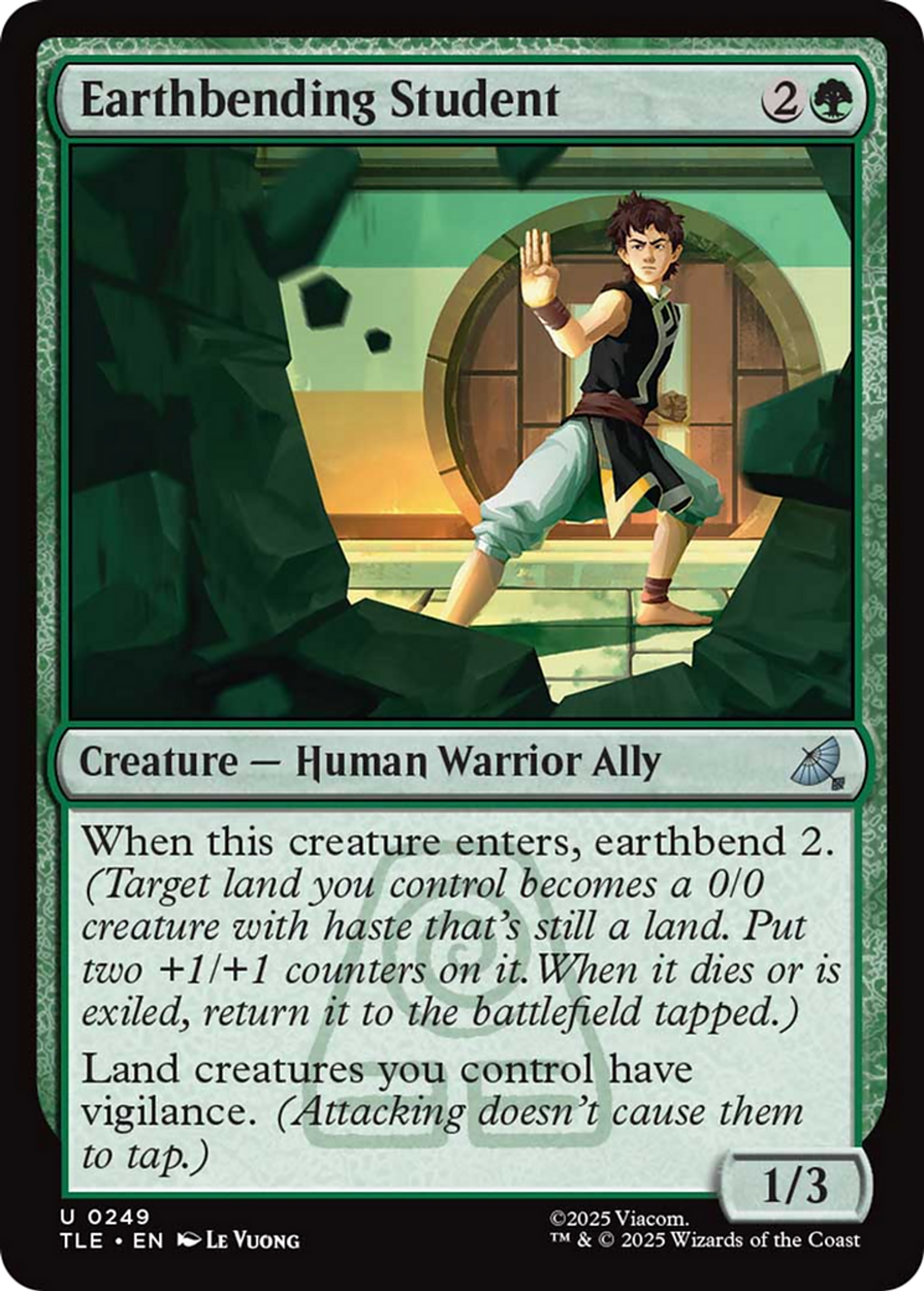 Earthbending Student — Avatar: The Last Airbender Eternal — Magic: The Gathering