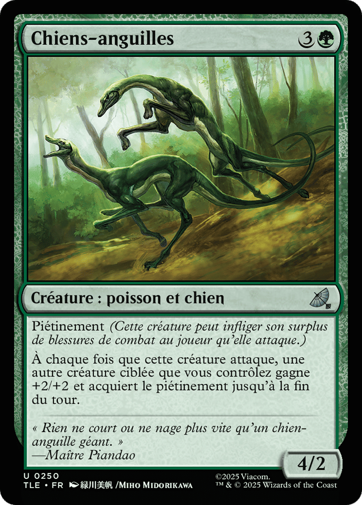 Chiens-anguilles — Avatar: The Last Airbender Eternal — Magic: The Gathering