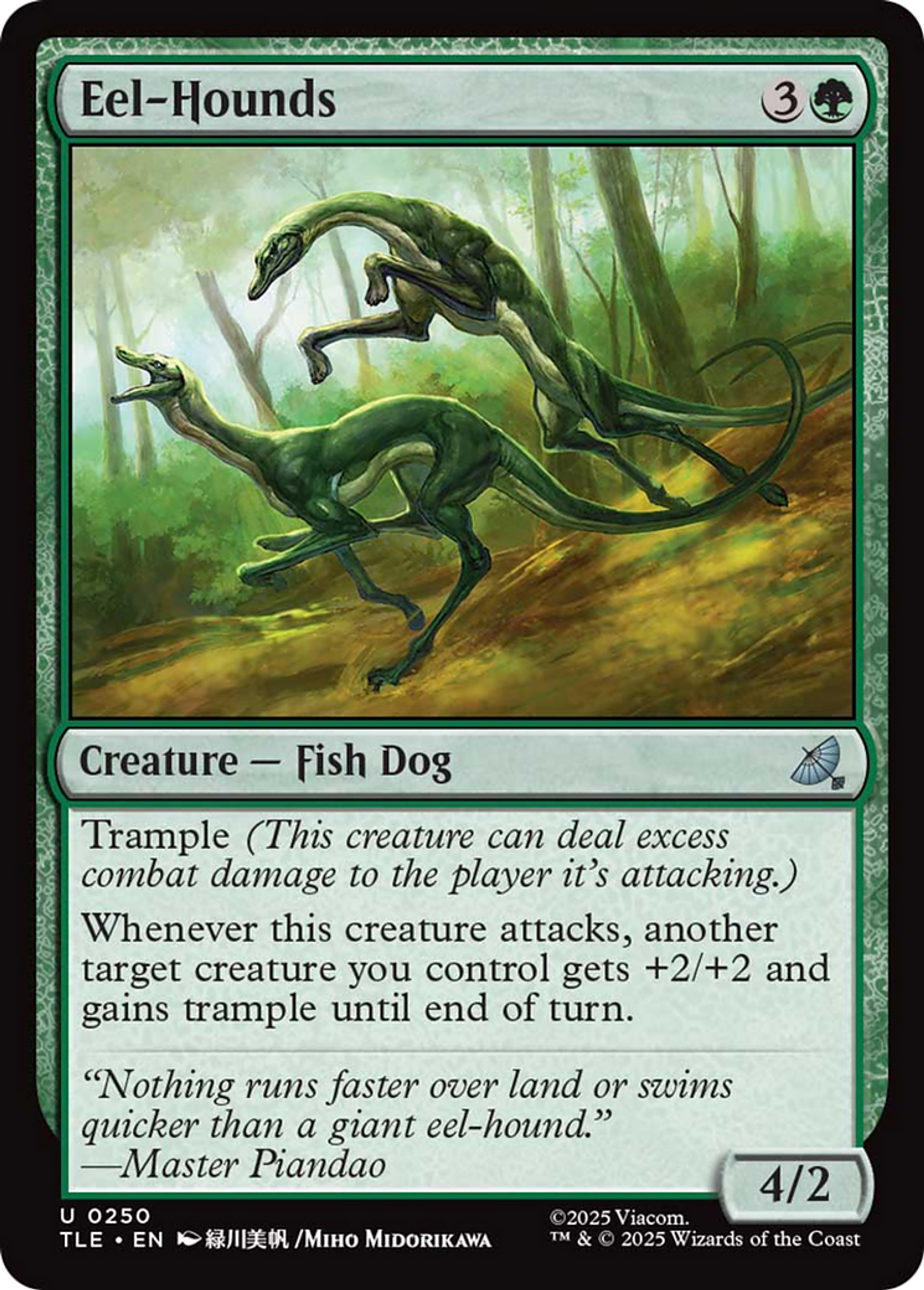 Chiens-anguilles — Avatar: The Last Airbender Eternal — Magic: The Gathering