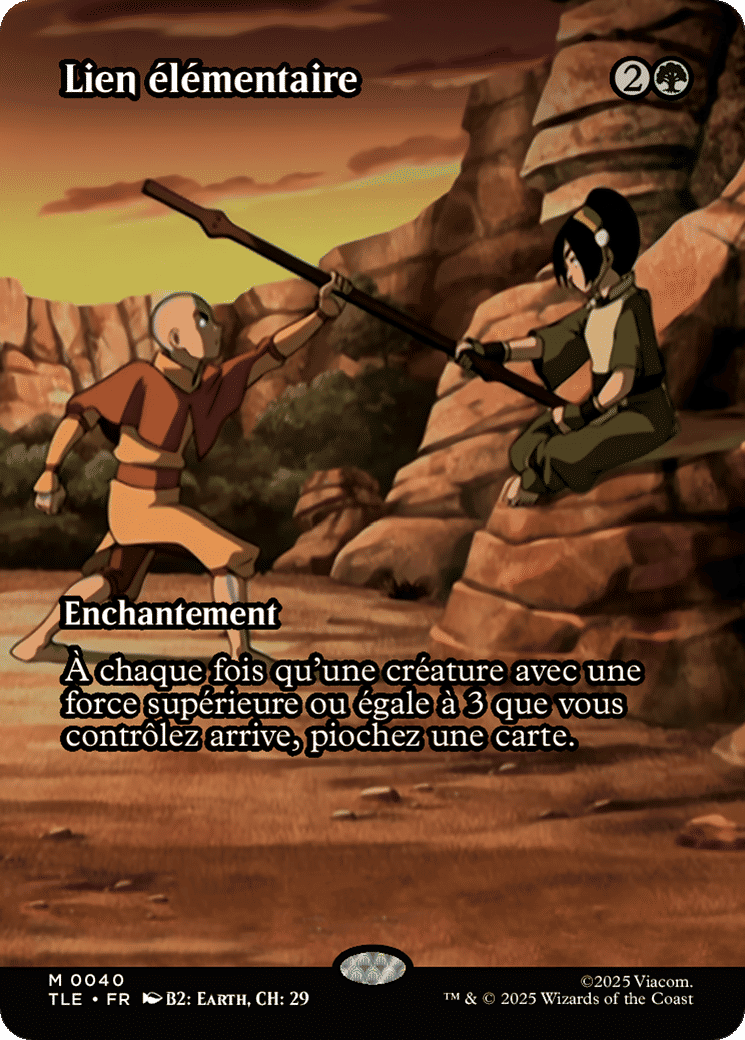 Lien élémentaire from Avatar: The Last Airbender Eternal - Magic: The Gathering