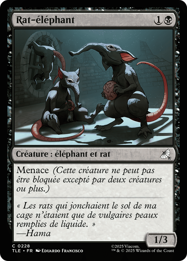 Rat-éléphant — Avatar: The Last Airbender Eternal — Magic: The Gathering