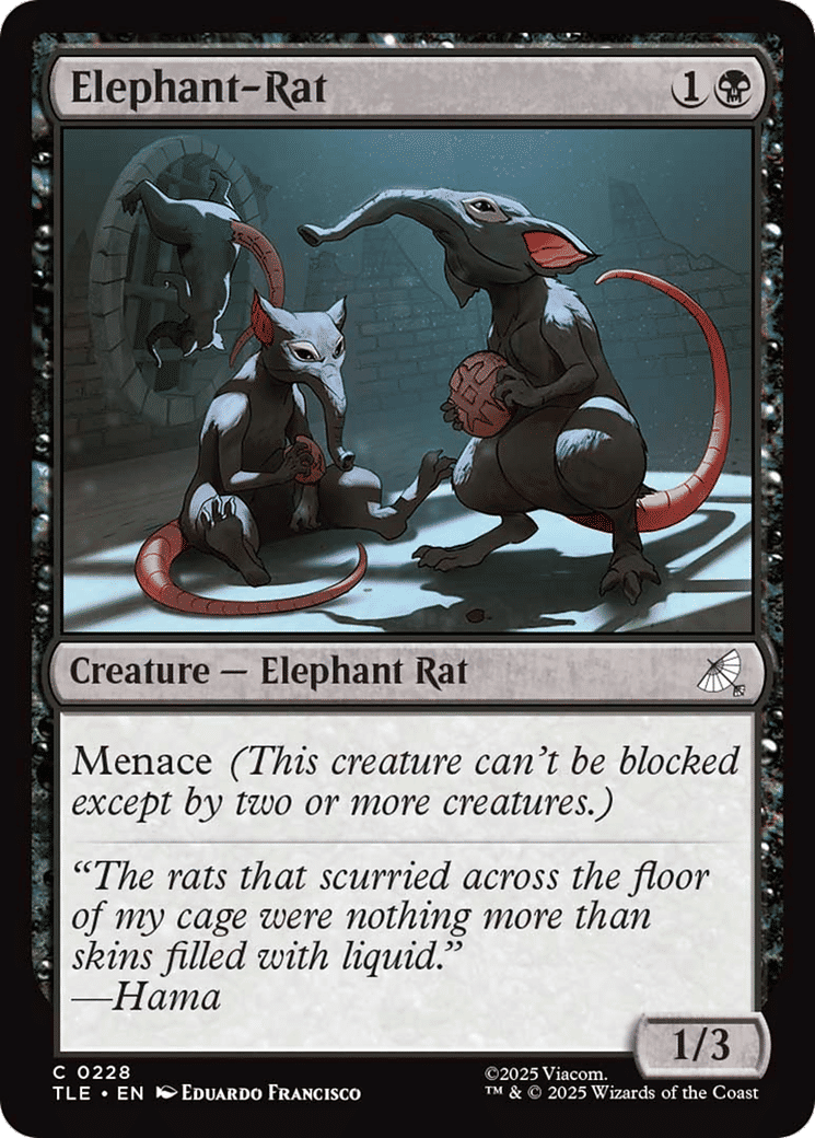 Elephant-Rat — Avatar: The Last Airbender Eternal — Magic: The Gathering