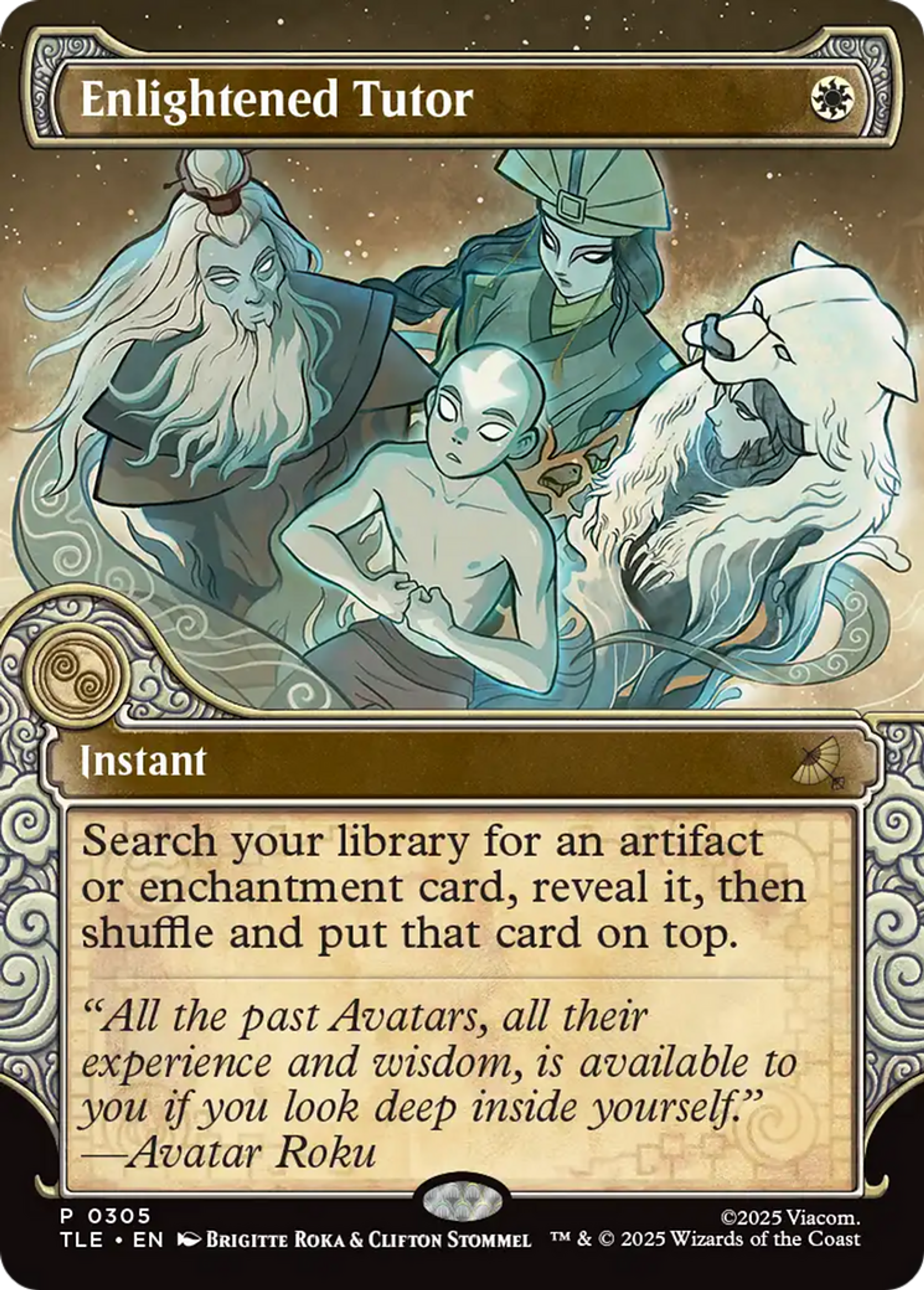 Enlightened Tutor — Avatar: The Last Airbender Eternal — Magic: The Gathering
