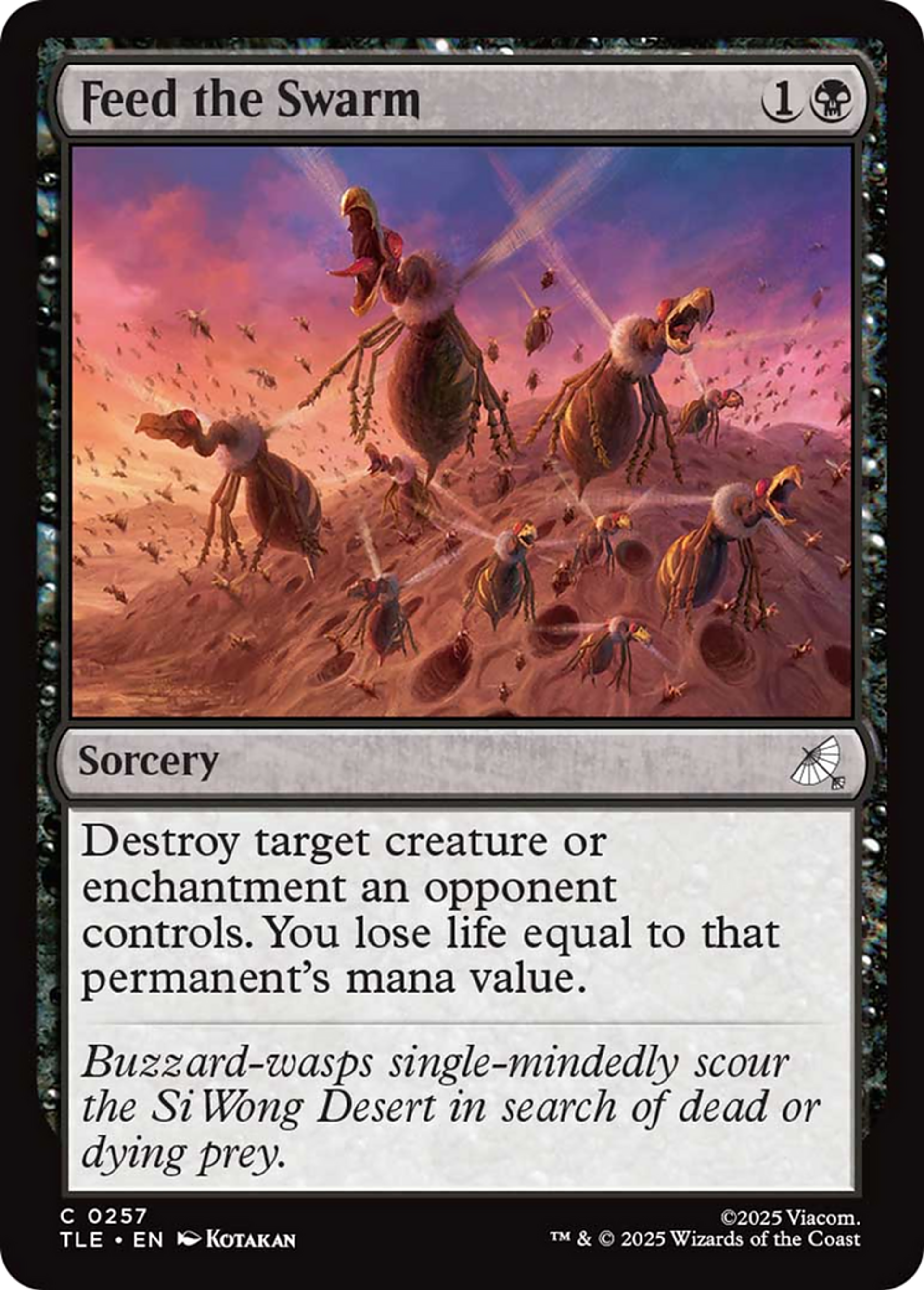 Feed the Swarm — Avatar: The Last Airbender Eternal — Magic: The Gathering