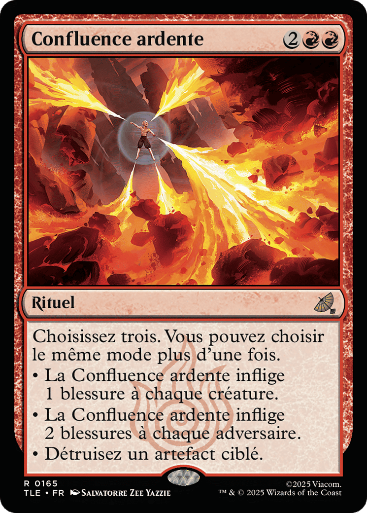 Confluence ardente — Avatar: The Last Airbender Eternal — Magic: The Gathering