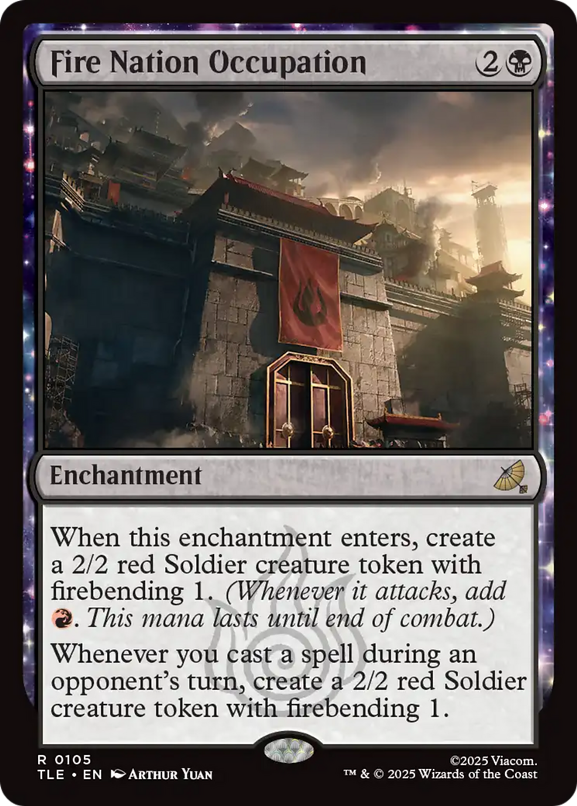 Occupation de la Nation du Feu — Avatar: The Last Airbender Eternal — Magic: The Gathering