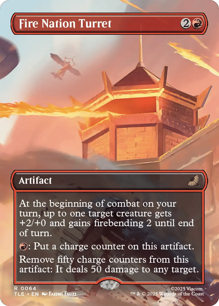 Fire Nation Turret — Avatar: The Last Airbender Eternal — Magic: The Gathering