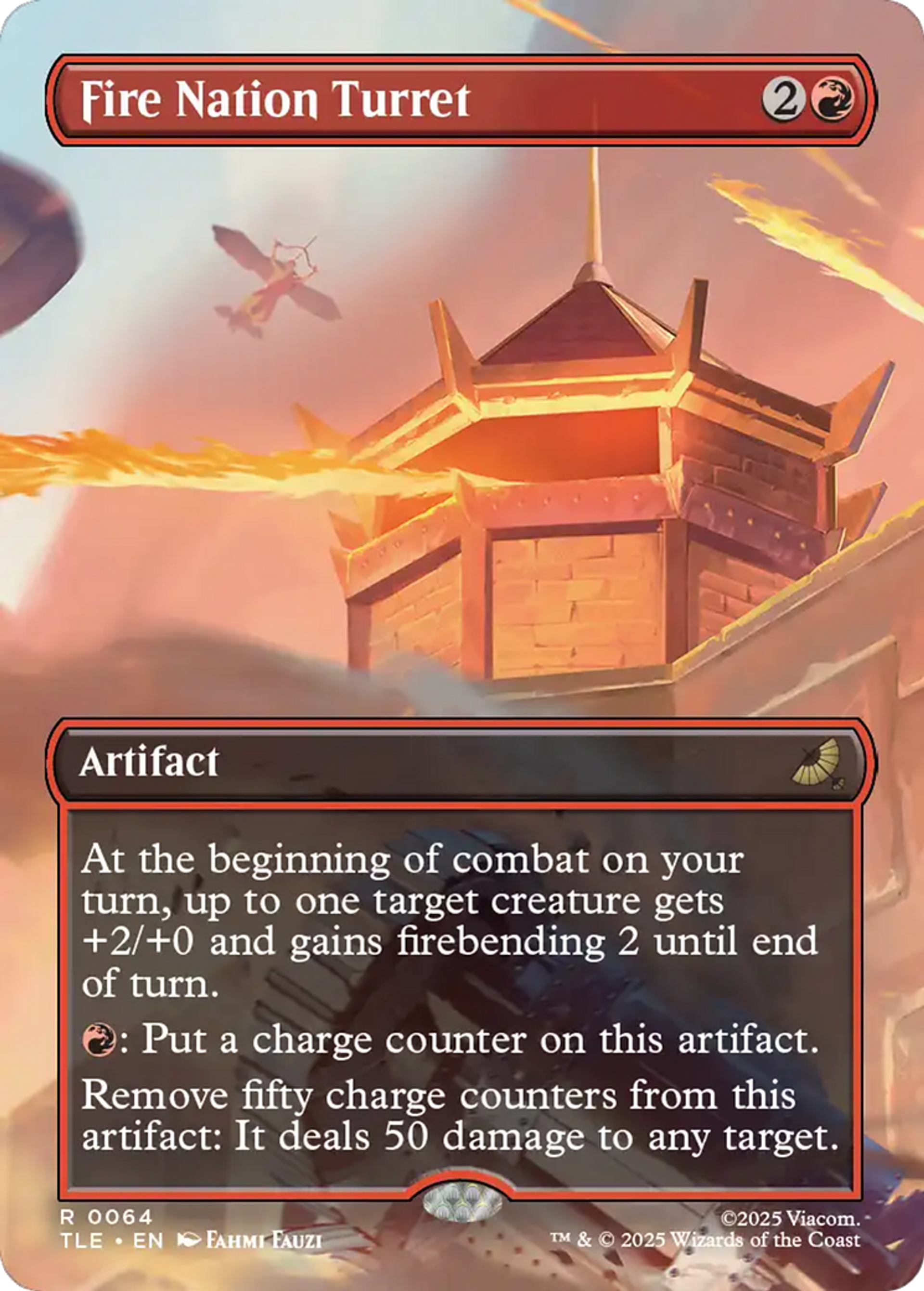 Fire Nation Turret — Avatar: The Last Airbender Eternal — Magic: The Gathering
