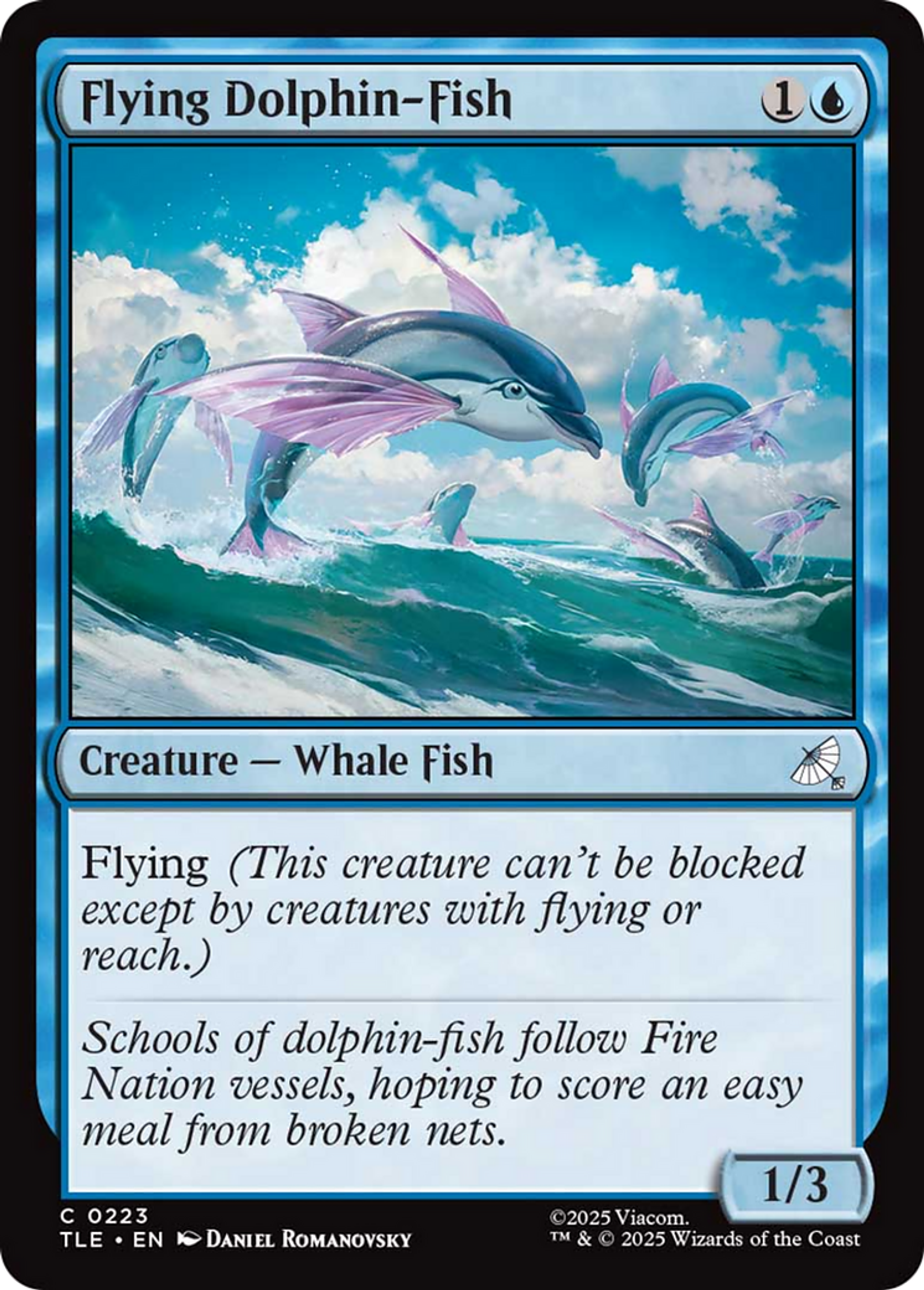 Flying Dolphin-Fish — Avatar: The Last Airbender Eternal — Magic: The Gathering