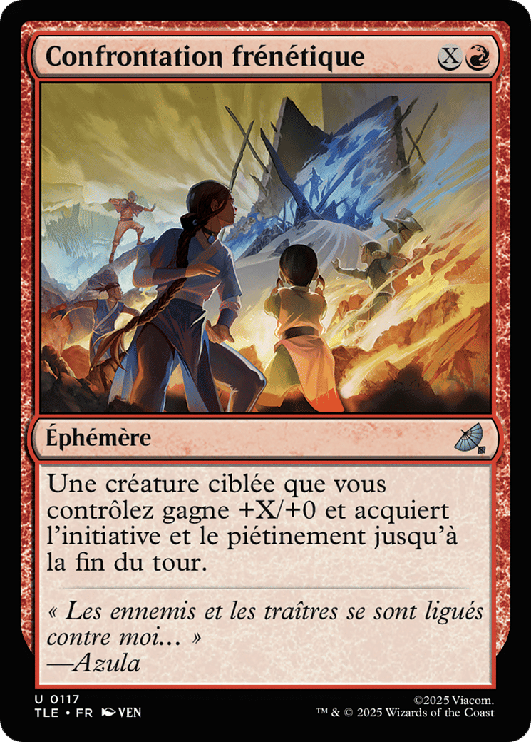 Confrontation frénétique — Avatar: The Last Airbender Eternal — Magic: The Gathering