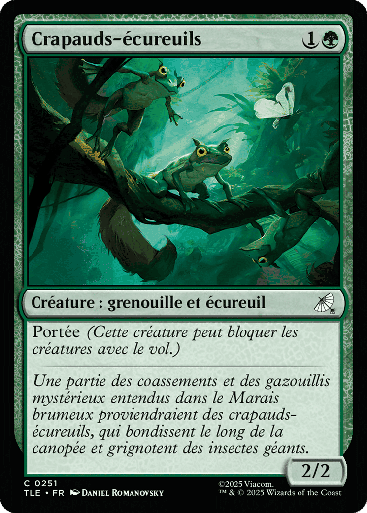Crapauds-écureuils — Avatar: The Last Airbender Eternal — Magic: The Gathering