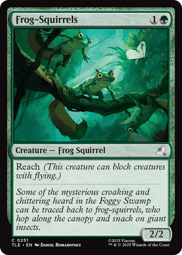 Frog-Squirrels — Avatar: The Last Airbender Eternal — Magic: The Gathering