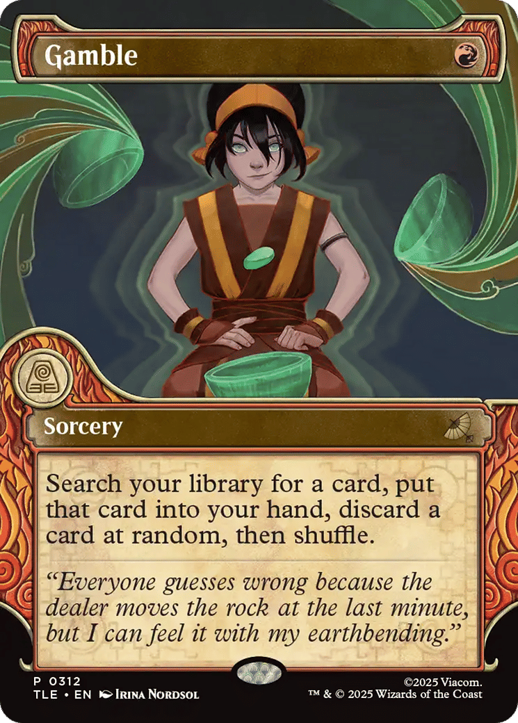 Gamble — Avatar: The Last Airbender Eternal — Magic: The Gathering
