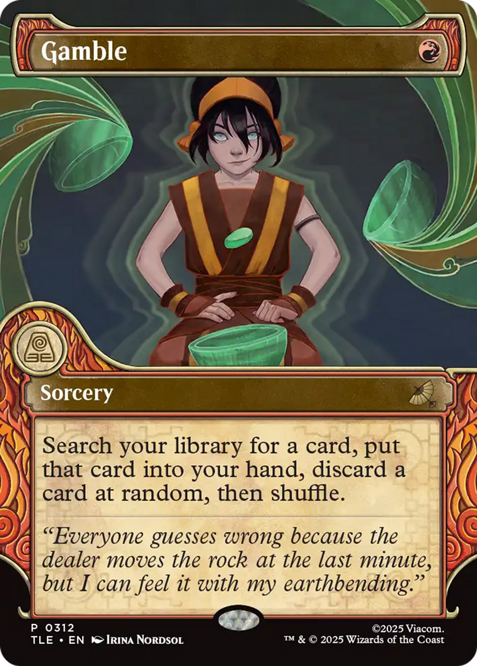 Gamble — Avatar: The Last Airbender Eternal — Magic: The Gathering